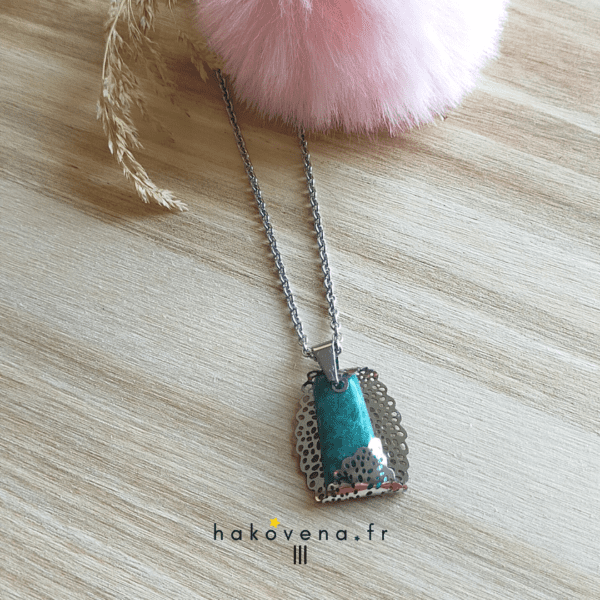 Collier en Amazonite