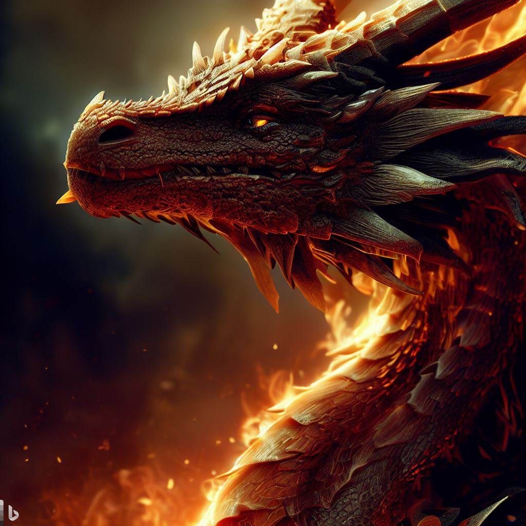 dragon de feu