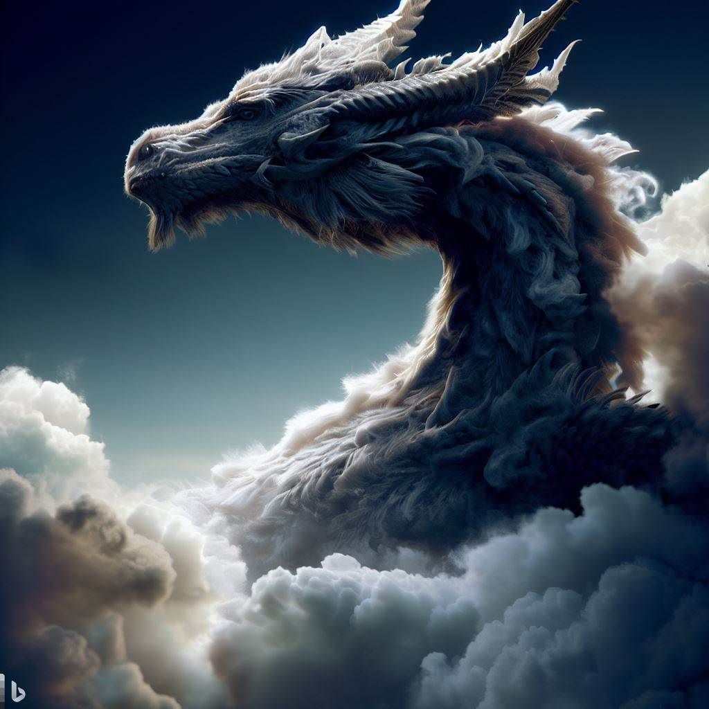 dragon nuage