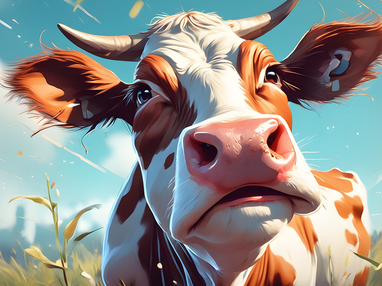 Animal totem : la vache