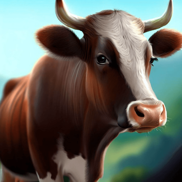 Animal totem : la vache