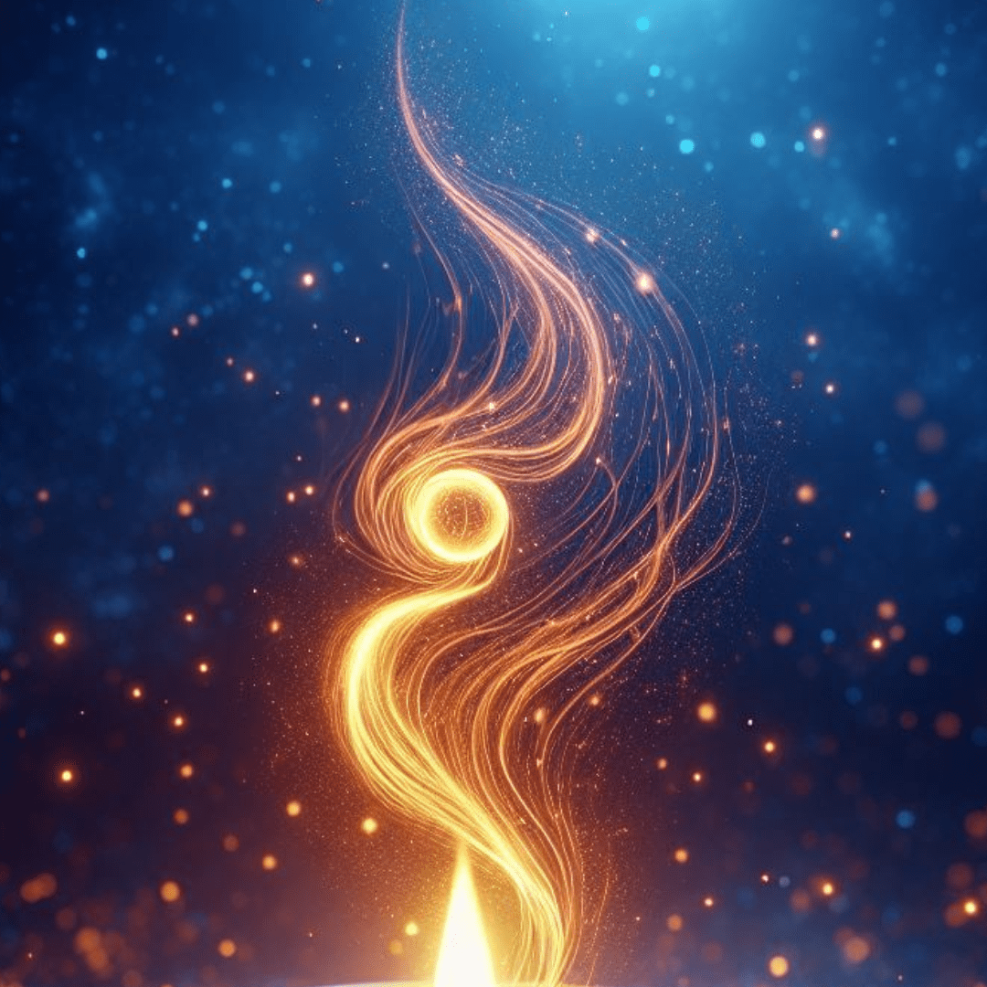une image de flamme symbolisant l'âme - Les soins énergétiques de l’âme