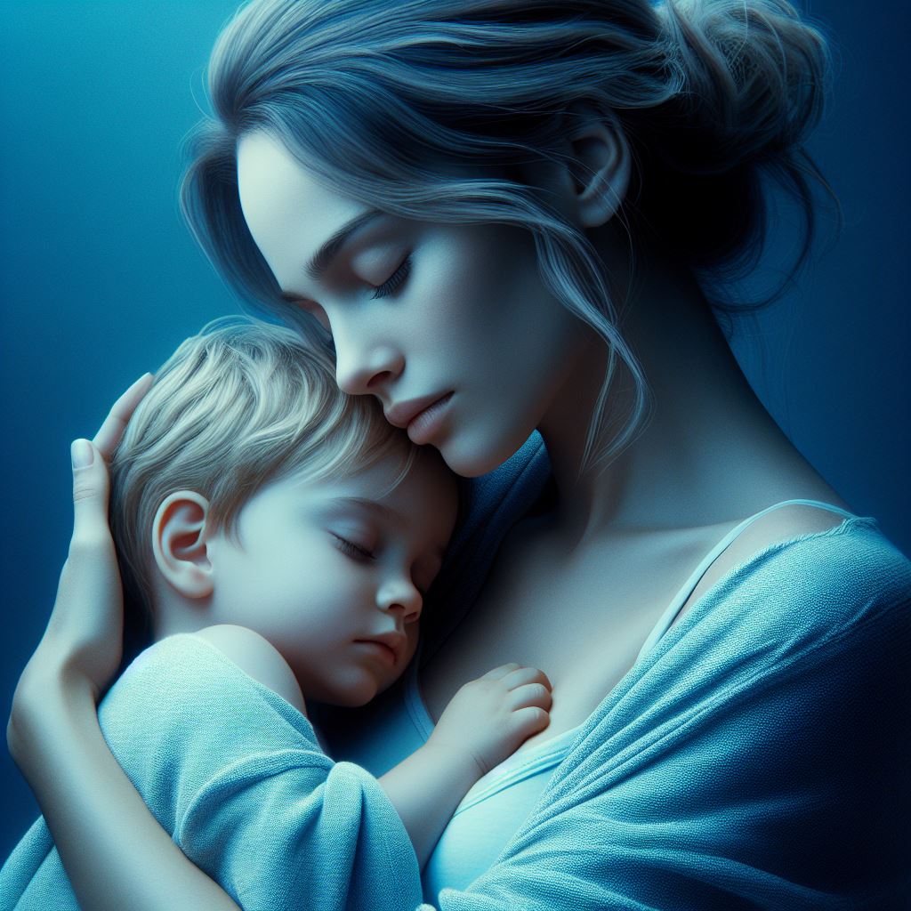 Amour inconditionnel entre une mère et son enfant